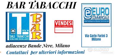 158/25 BAR TABACCHI di mq 35 adiacenze Bande Nere