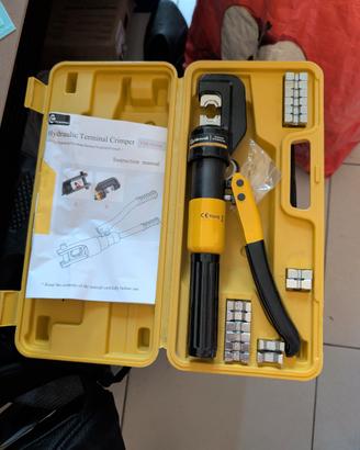 Pinza crimpatrice 10T fino a 70mmq 10 tonnellate