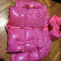 Piumino rosa donna taglia L Goosetech vero piumino