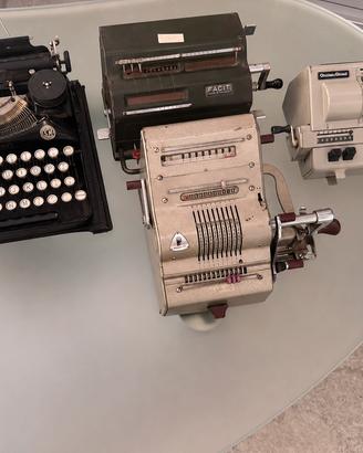 Collezione strumenti da ufficio vintage