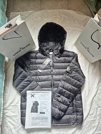 Piumino Stone Island Grigio Uomo 