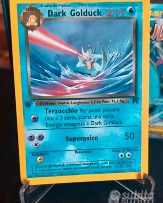 Pokemon Dark Golduck 37/82 1 ^edizione 
edizione..