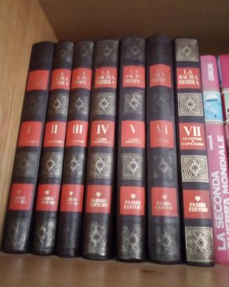 Sacra Bibbia fabbri editore pari al nuovo 