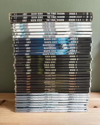 Lost serie completa DVD stagioni 1-6 (39 DVD tot)