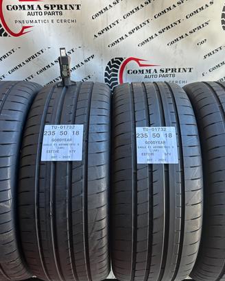 4 PNEUMATICI 235/50 R18 GOODYEAR ESTIVE 75%