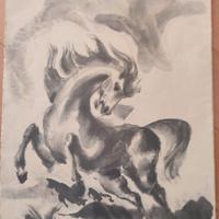 Aligi Sassu su cartoncino