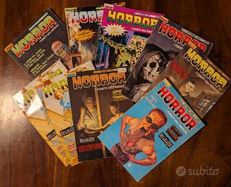 Horror I Fumetti dell'insolito Comic Art 8 Numeri