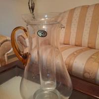 Caraffa in cristallo di Bohemia 