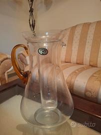 Caraffa in cristallo di Bohemia 