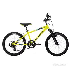 Mountain Bike MTB RockRider ST500 20" giallo fluo