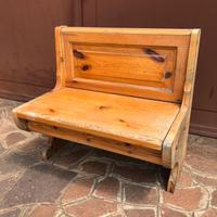 Panca legno tavernetta giardino cassapanca