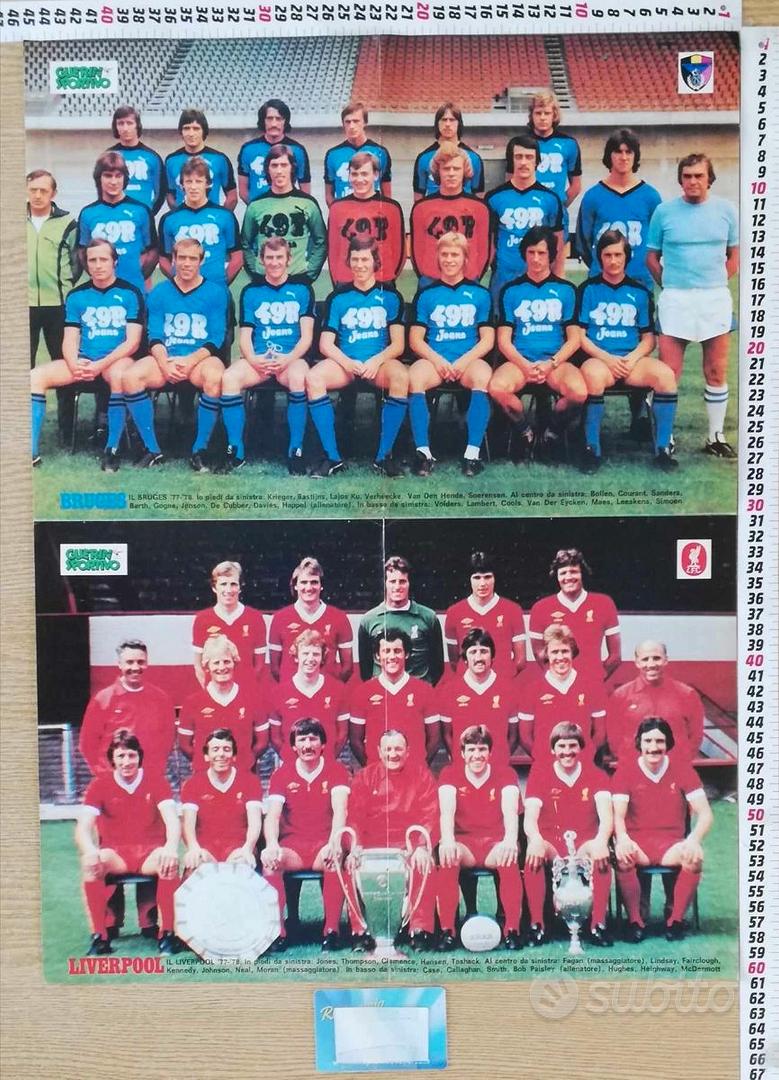 Poster Guerin Sportivo – Juventus Championne D'Italie 1975, Pulici, Vintage