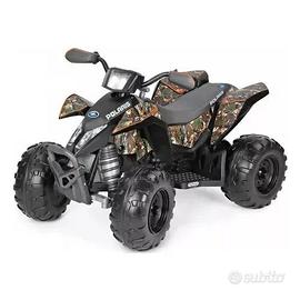 QUAD PEG PEREGO POLARIS OUTLAW 12V. CAMOUFLAGE