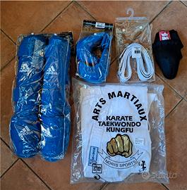 Atrezzatura Karate, Taekwondo o Kunfu (WKF)