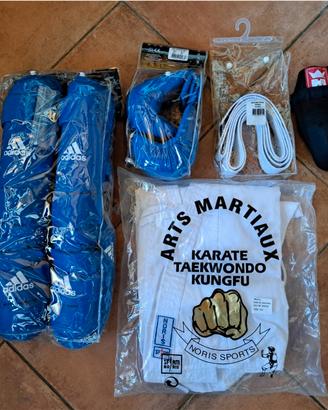 Atrezzatura Karate, Taekwondo o Kunfu (WKF)