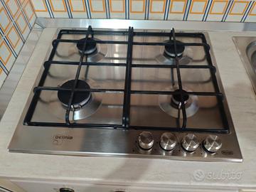 Piano cottura De Longhi 4 fuochi inox