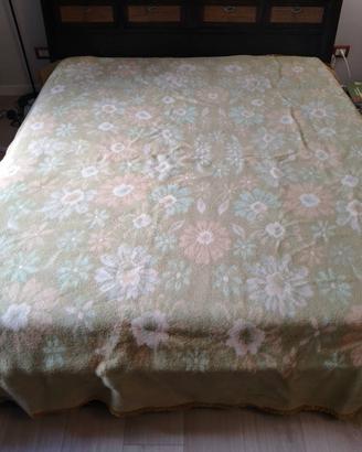 Coperta originale vintage pura lana vergine 
