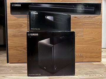 Yamaha MusicCast Soundbar + Subwoofer + Speaker