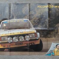 poster Autosprint opel Ascona Rally