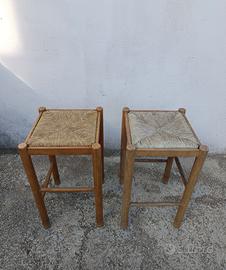 Sgabelli in legno 