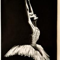 Disegno di una ballerina classica 