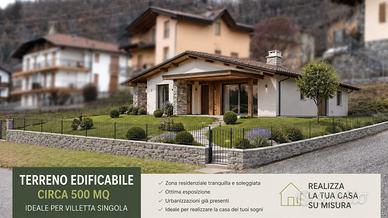 Terreno Fabbricabile per villetta