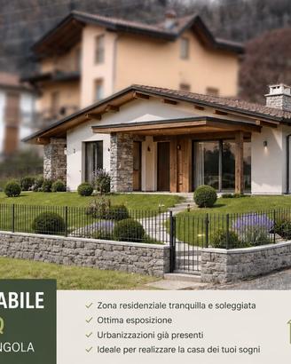 Terreno Fabbricabile per villetta