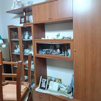 Parete attrezzata ciliegio