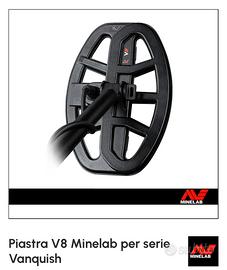Metaldetector piastra v8 vanquish