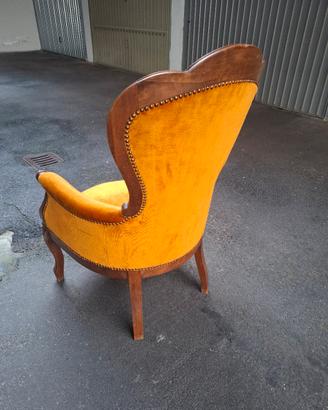 poltrona stile Luigi XV