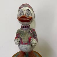 Statua da giardino paperina qui qui qua antica