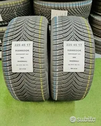 2 gomme 225 45 17 HANKOOK INV RIF2132