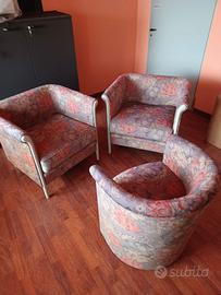 Poltroncine per sala attesa o piccolo salotto