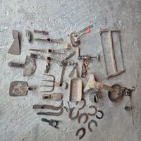 Attrezzatura contadina vintage