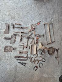 Attrezzatura contadina vintage