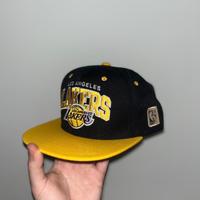 Mitchell&ness snapback hat lakers
