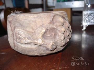 Zuccheriera in legno