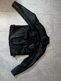 Giacca di pelle - moto XL