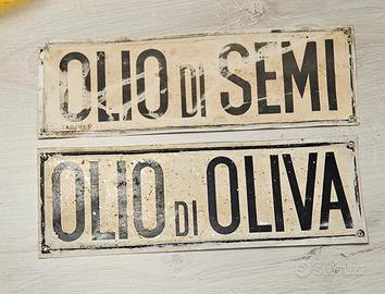 coppia lamierini da drogheria 