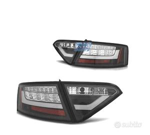 FANALI A LED BAR NERI PER AUDI A5 07-11