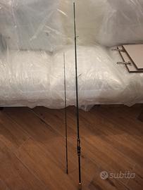 Canna da pesca spinning/eging da viaggio 5 pezzi