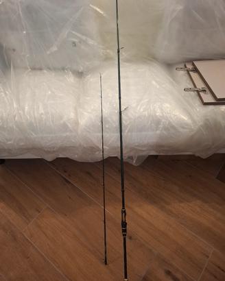 Canna da pesca spinning/eging da viaggio 5 pezzi