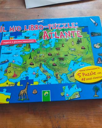 libro atlante puzzle 
