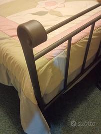 letto in ferro battuto matrimoniale 