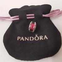 Pandora murano/murrina fucsia cuori