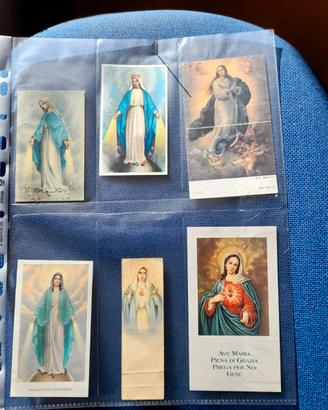 Collezione di Santini tematica :Maria la Madonna-