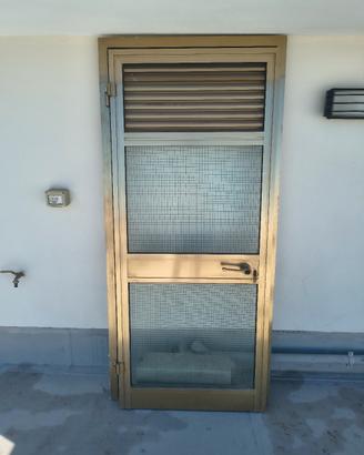 Porta alluminio e vetro