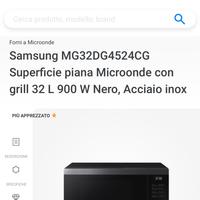 Forno micronde combinato Samsung