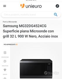 Forno micronde combinato Samsung
