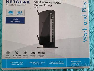Modem router Netgear N300 ADSL2+